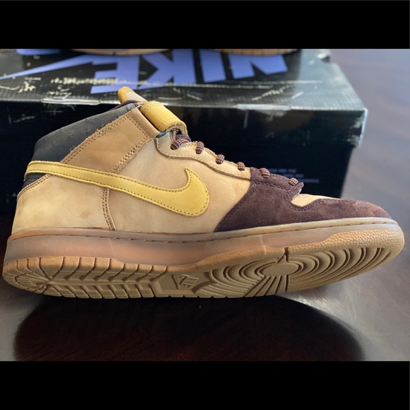 nike sb wheat mid